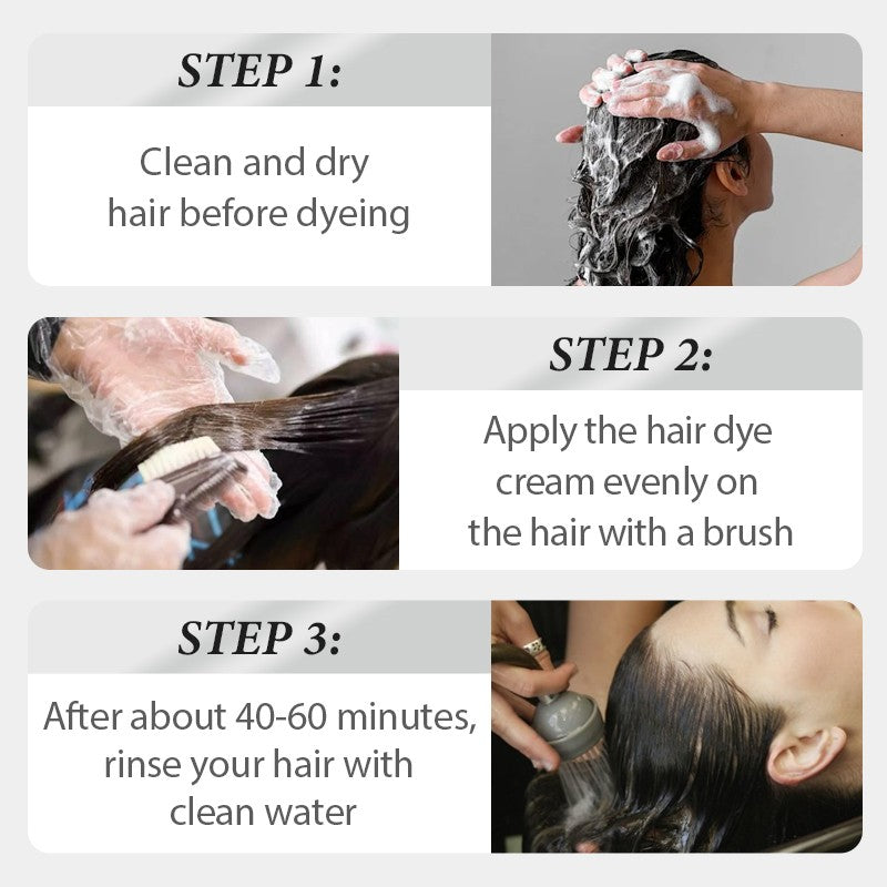 🥳50% OFF On Gray Hair Dye🎨 Special Deal | Ammonia-Free & Fade-Resistant