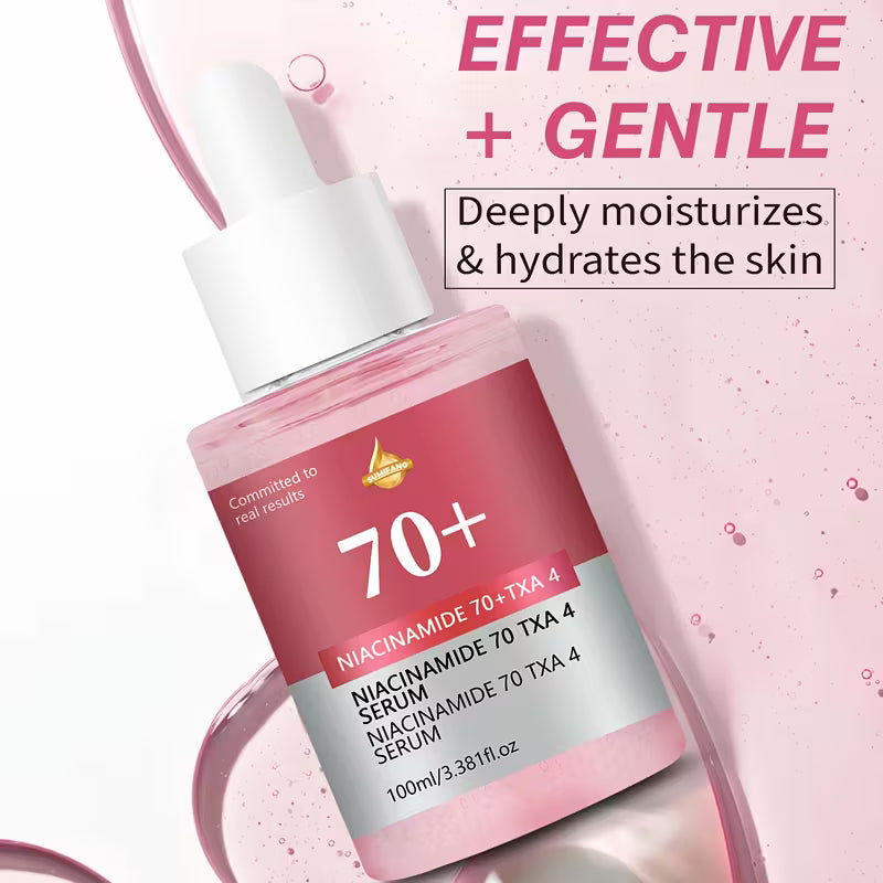 Nicotinamide +TXA Essence - Instant Firming Serum for Dry, Dull, Uneven, Sensitive, and All Types of Skin - Vegan, Plant-Based, Alcohol-Free, Unscented