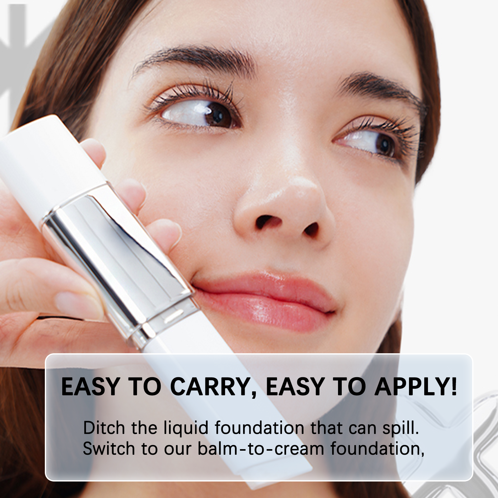 ✨ 50H Hydration: The Auto-Adapting Cover Stick. Skincare Meets Makeup.