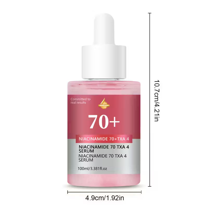 Nicotinamide +TXA Essence - Instant Firming Serum for Dry, Dull, Uneven, Sensitive, and All Types of Skin - Vegan, Plant-Based, Alcohol-Free, Unscented