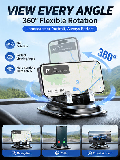 Anti-slip and convenient mobile phone holder