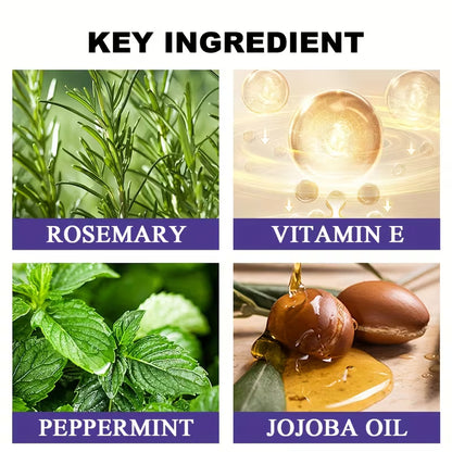 Curly Hair Shampoo and Conditioner Set with Jojoba Oil and Vitamin E