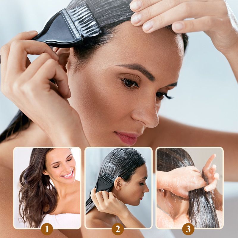 🔥50%OFF🔥Instant Result Hair Dye Shampoo🌿 | 10-Second Application | Vegan & Ammonia-Free